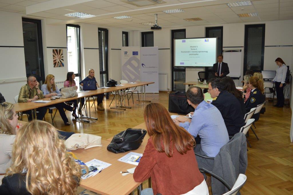 Training cycle for the 1,500 civil servants at all levels held in BiH
